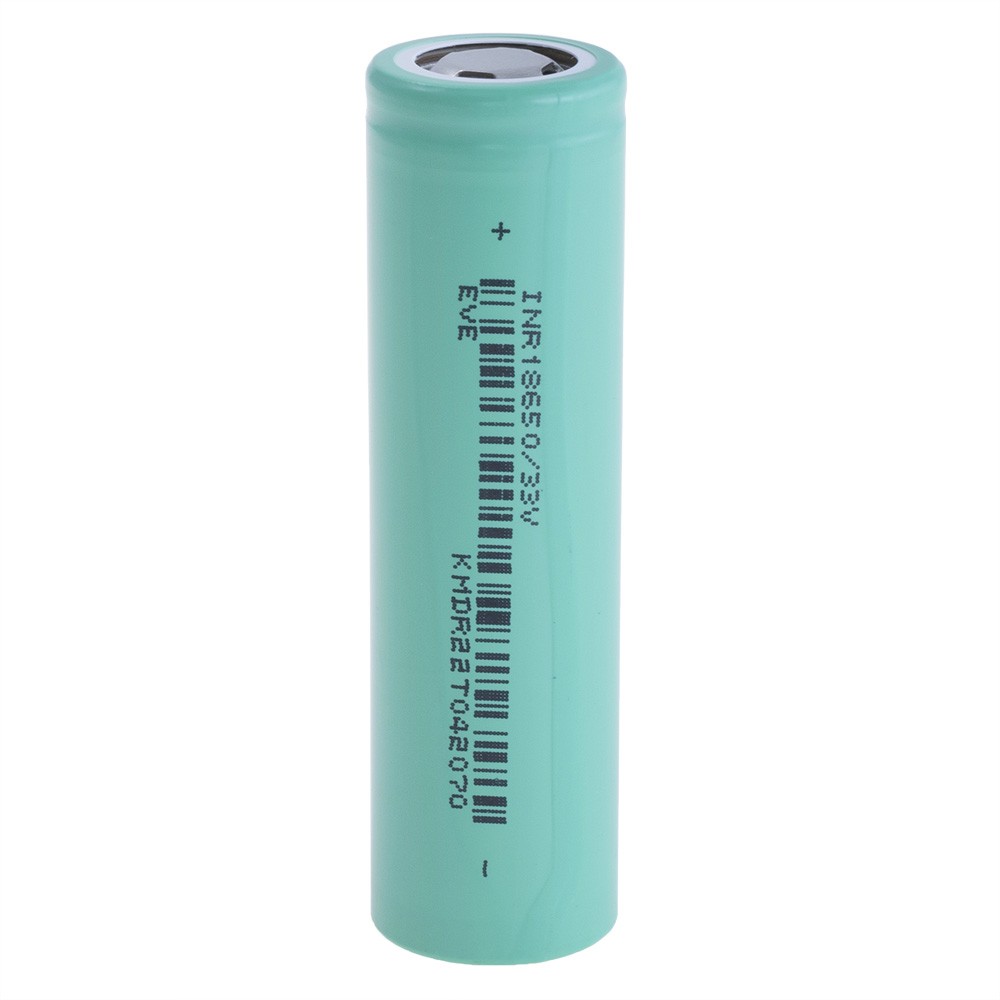 Li-Ion 3200mAh, 3.6V, 18650 EVE літій-іонний акумулятор INR18650/33V Grade A