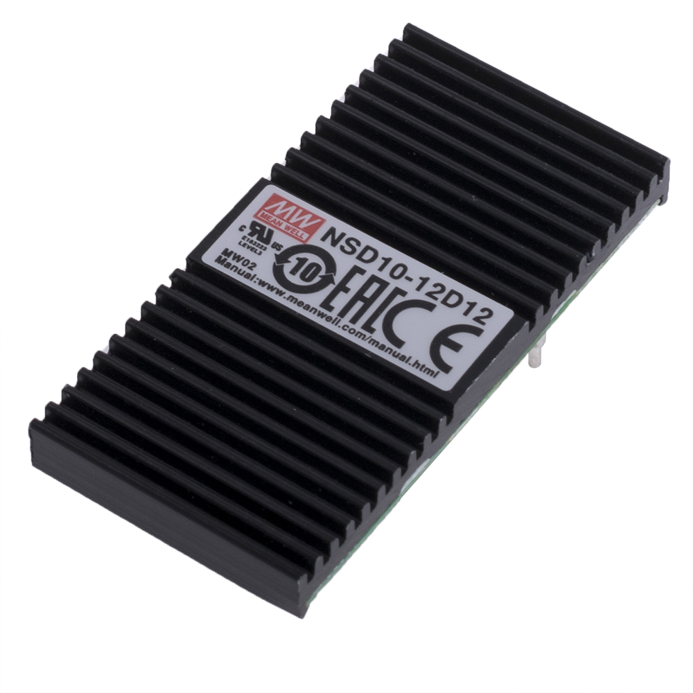 DC/DC перетворювач 10W, MeanWell NSD10-12D12