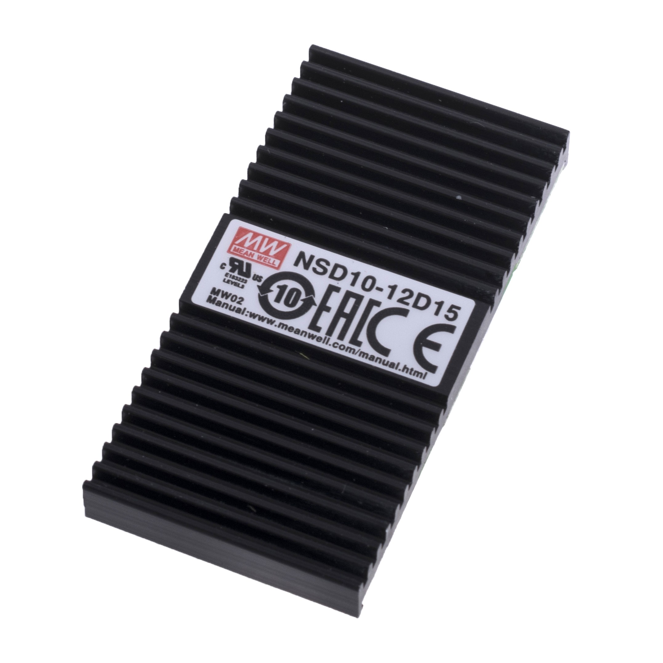 DC/DC перетворювач 10W, MeanWell NSD10-12D15