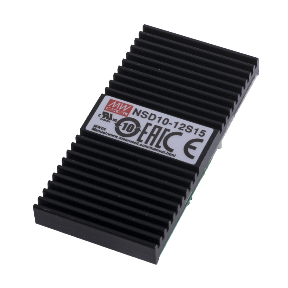 DC/DC перетворювач 10W, MeanWell NSD10-12S15