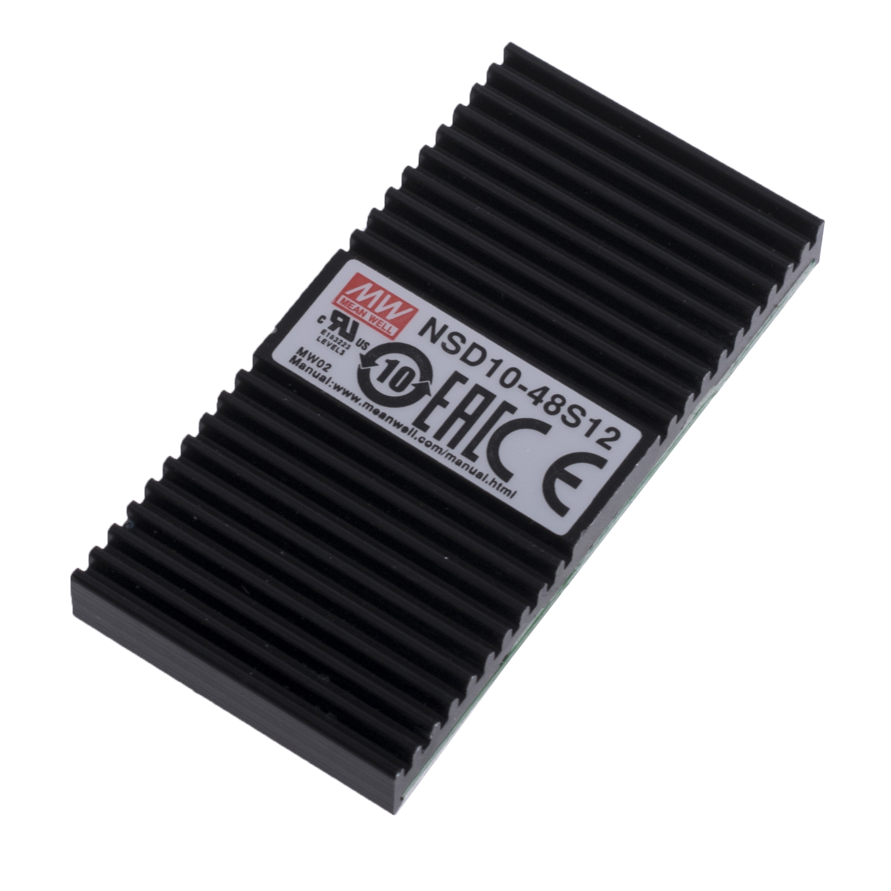 DC/DC перетворювач 10W, MeanWell NSD10-48S12