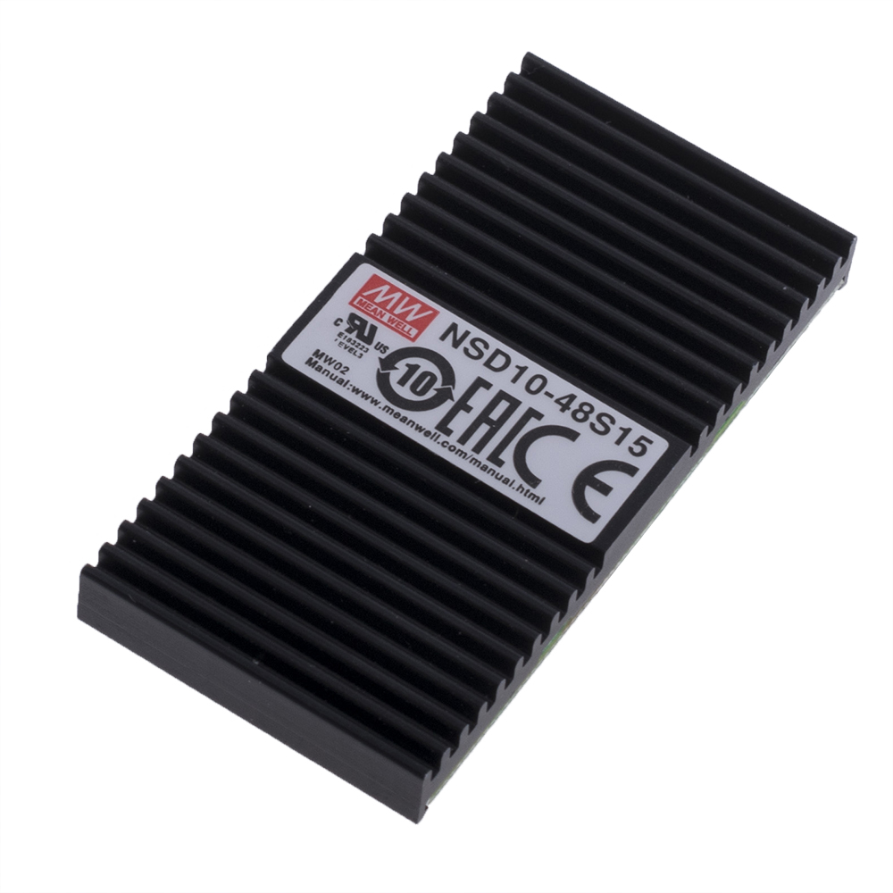 DC/DC перетворювач 10W, MeanWell NSD10-48S15