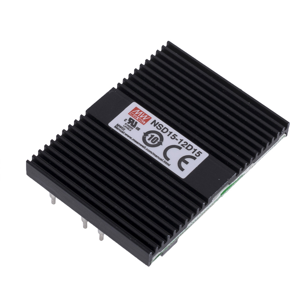 DC/DC перетворювач 15W, MeanWell NSD15-12D15