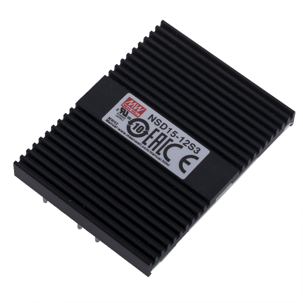 DC/DC перетворювач 15W, MeanWell NSD15-12S3 DC/DC перетворювач 15W, MeanWell NSD15-12S3
