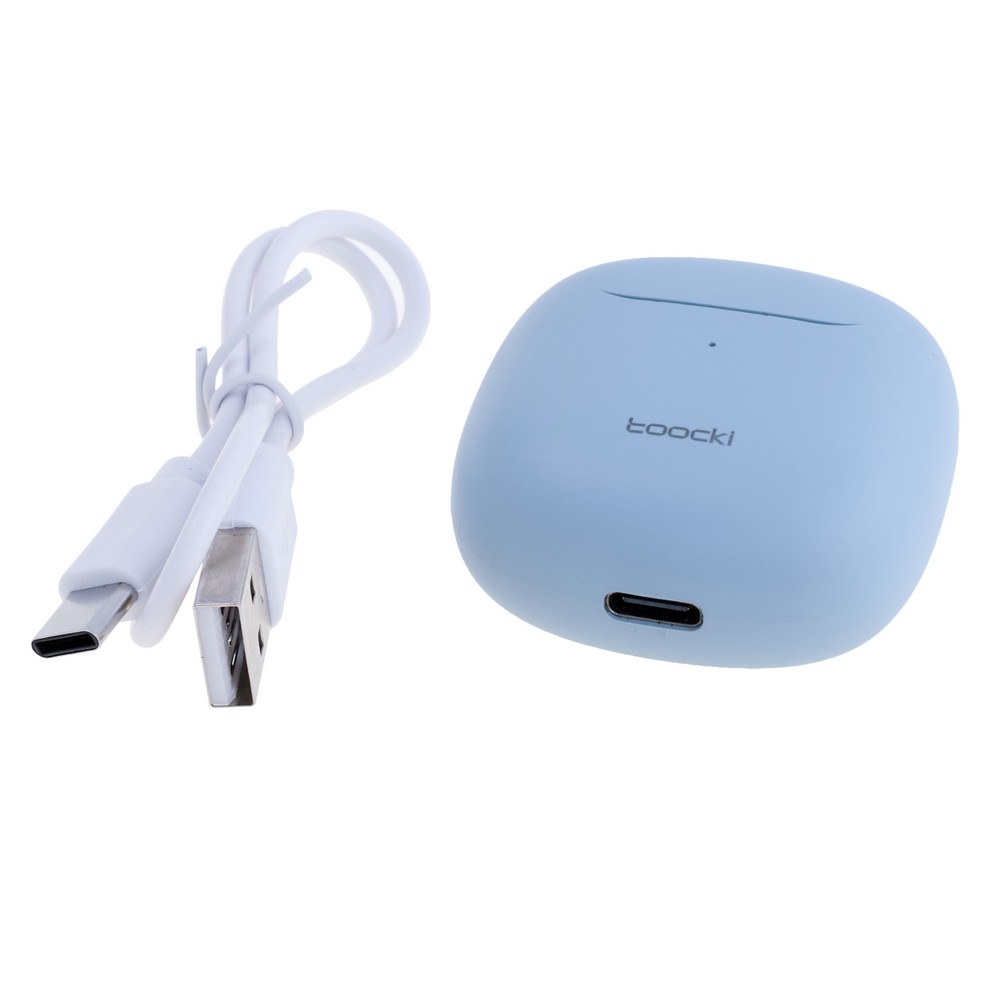 Навушники Bluetooth 5,3 HiFi, блакитні, TTWS-V0802