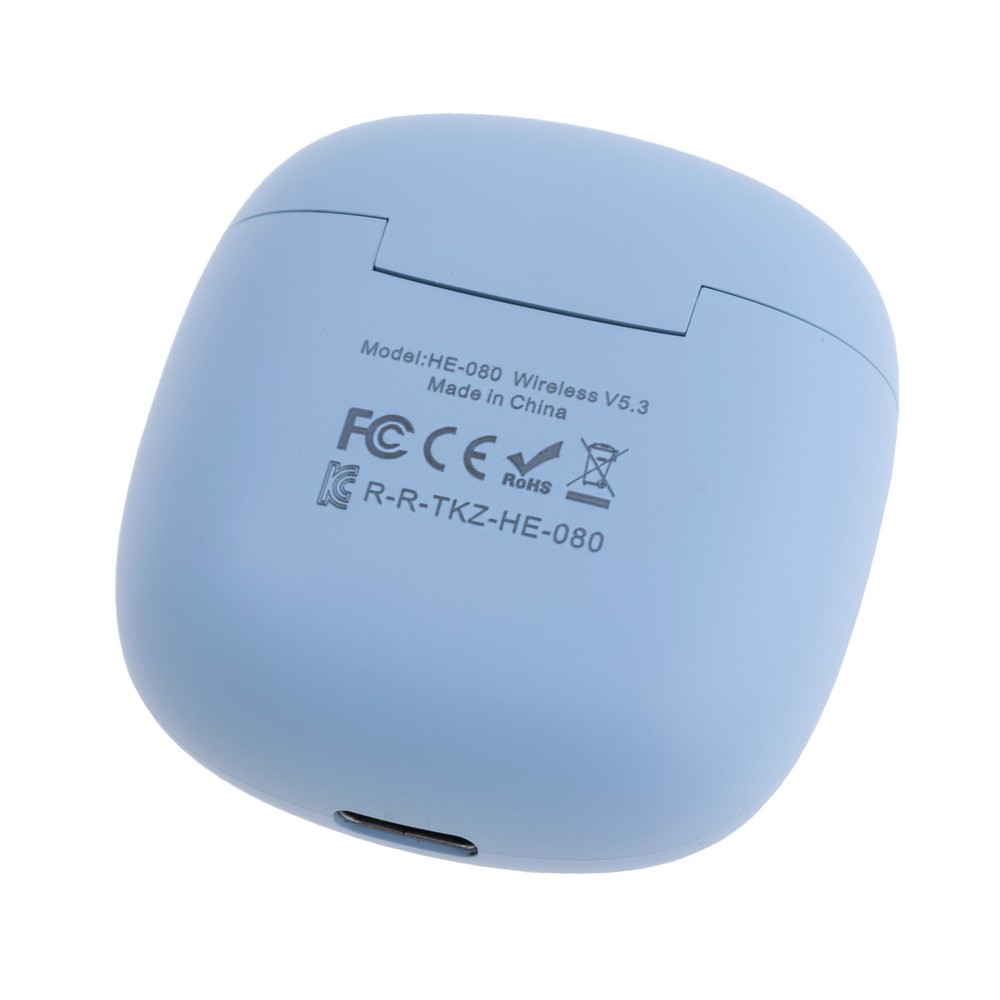 Навушники Bluetooth 5,3 HiFi, блакитні, TTWS-V0802