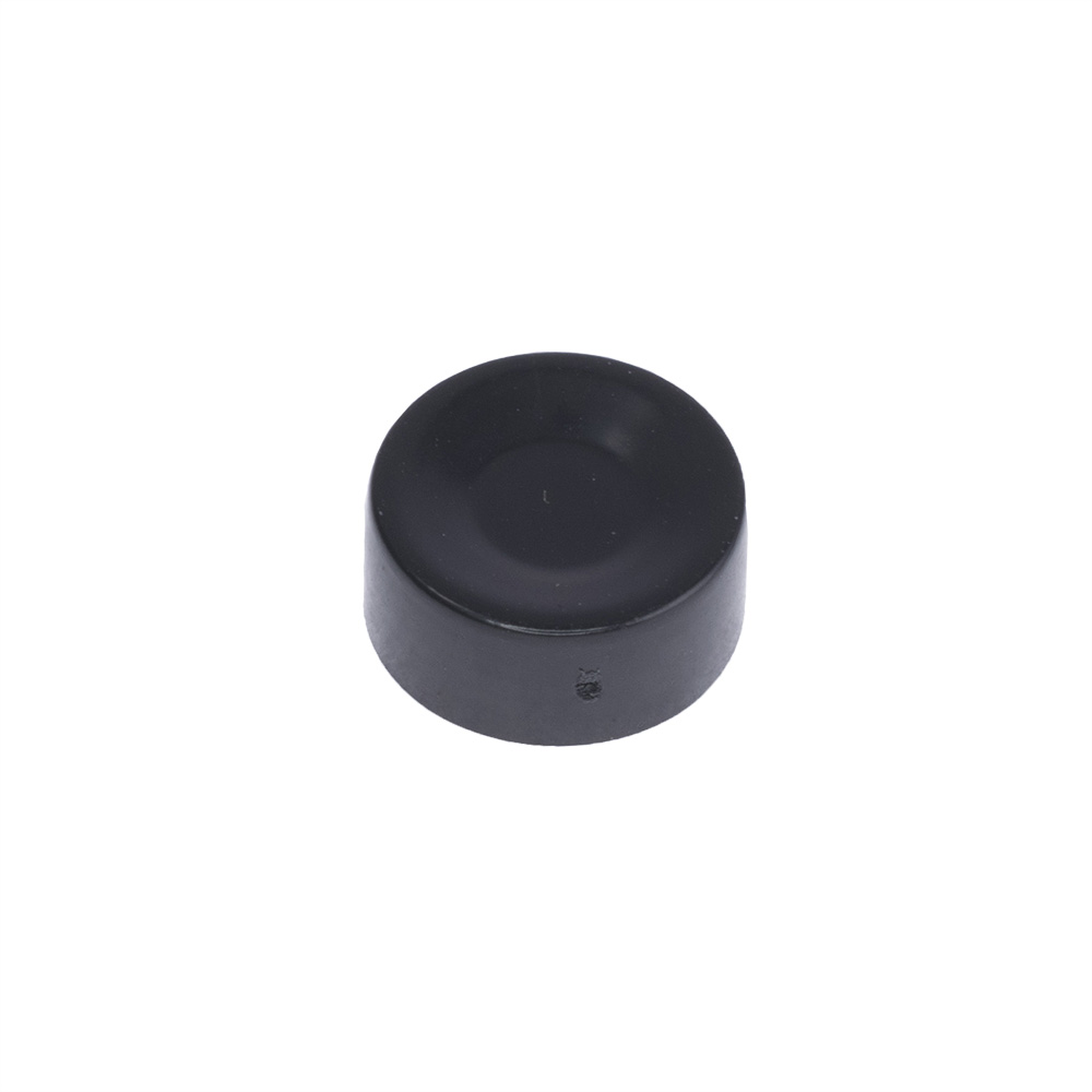 Ковпачок на кнопку, D = 10 (внутрішній. d = 3,4мм) висота 4,5мм, чорний