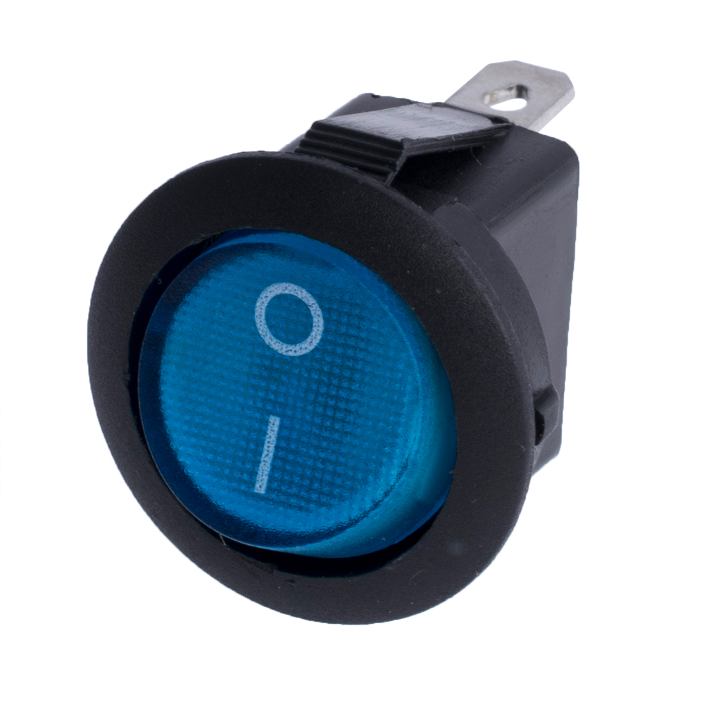 Перемикач ON-OFF синій 250VAC / 6,5A
