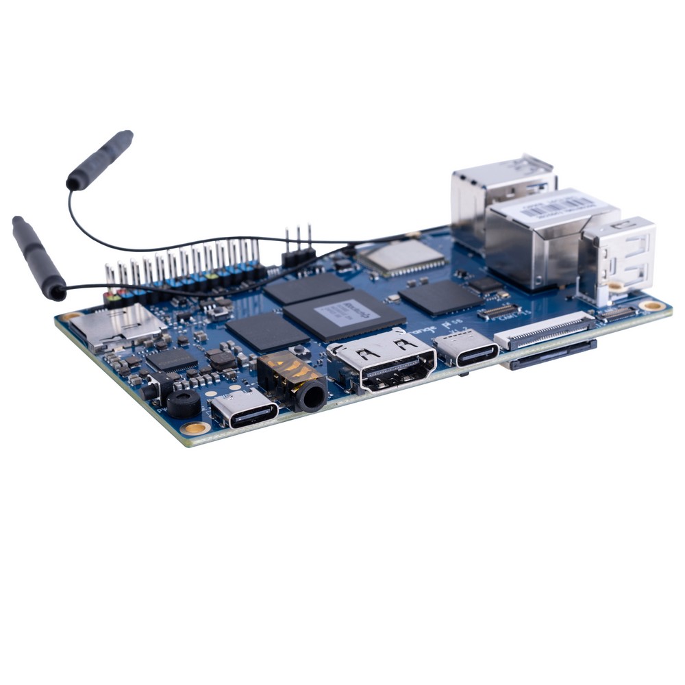 Мікрокомп'ютер Orange Pi 5B 16GB RAM+128GB eMMC