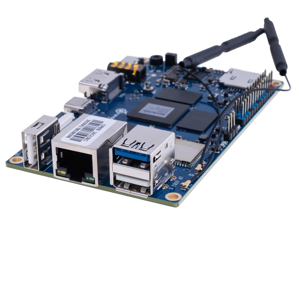 Мікрокомп'ютер Orange Pi 5B 16GB RAM+128GB eMMC