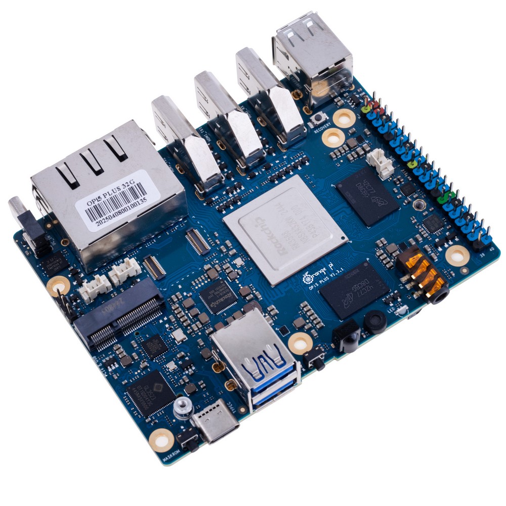 Мікрокомп'ютер Orange Pi 5 Plus 32GB