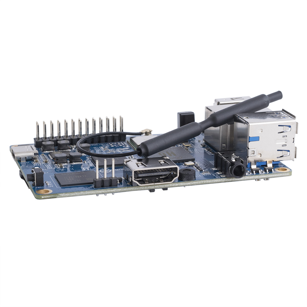 Мікрокомп'ютер Orange Pi 3 LTS 2G32G EMMC з HDMI+WIFI+BT5.0, AllWinner H6 SoC
