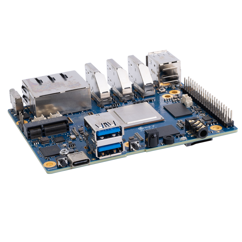 Мікрокомп'ютер Orange Pi 5 Plus 16G RK3588 2.5G Dual Ethernet Ports with PCIE Extension Single Board Computer