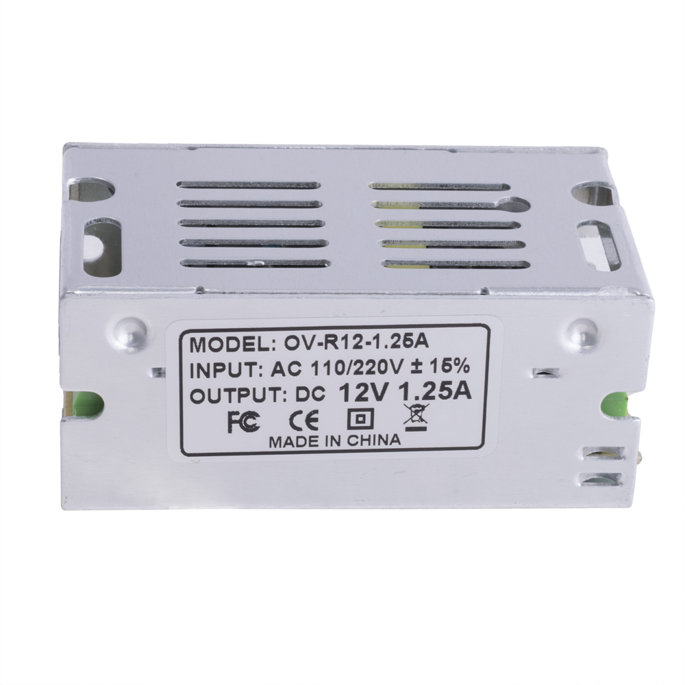 Блок живлення що вбудовується 15W 12V OV-R12-1.25A