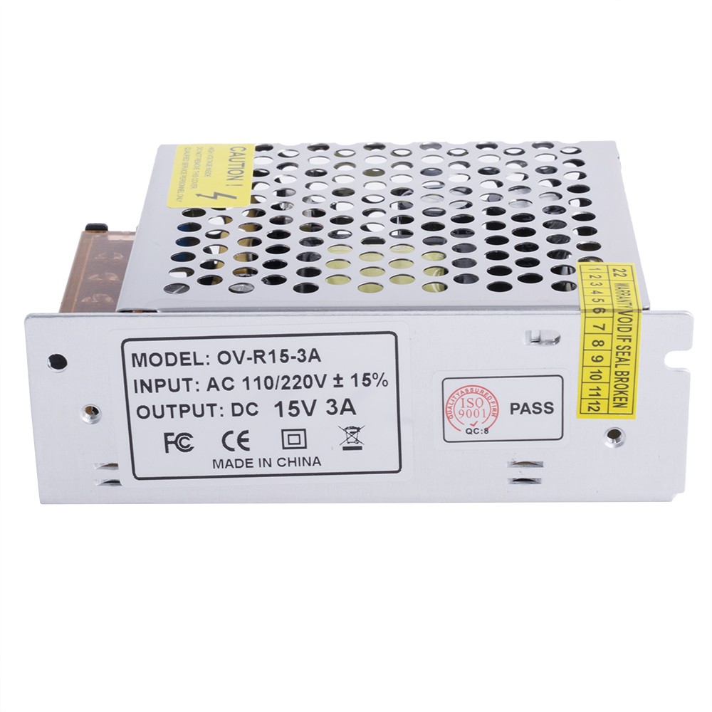 Блок живлення що вбудовується 45W 15V OV-R15-3A