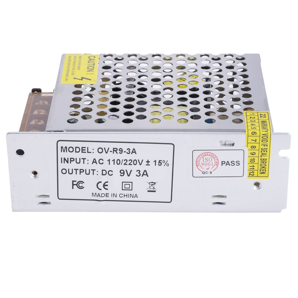 Блок живлення що вбудовується 27W 9V OV-R9-3A