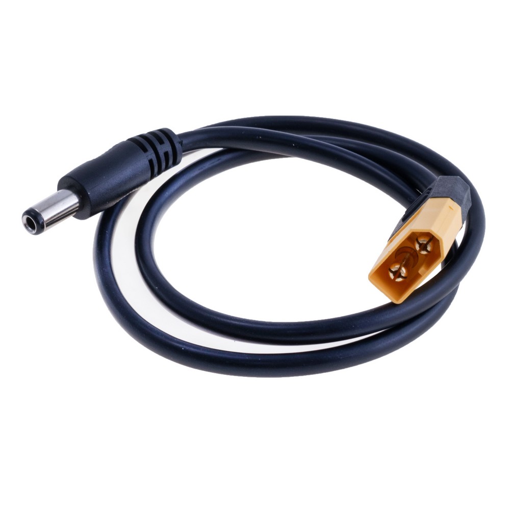 Перехідник з XT60-M на DC 5,5x2,5mm