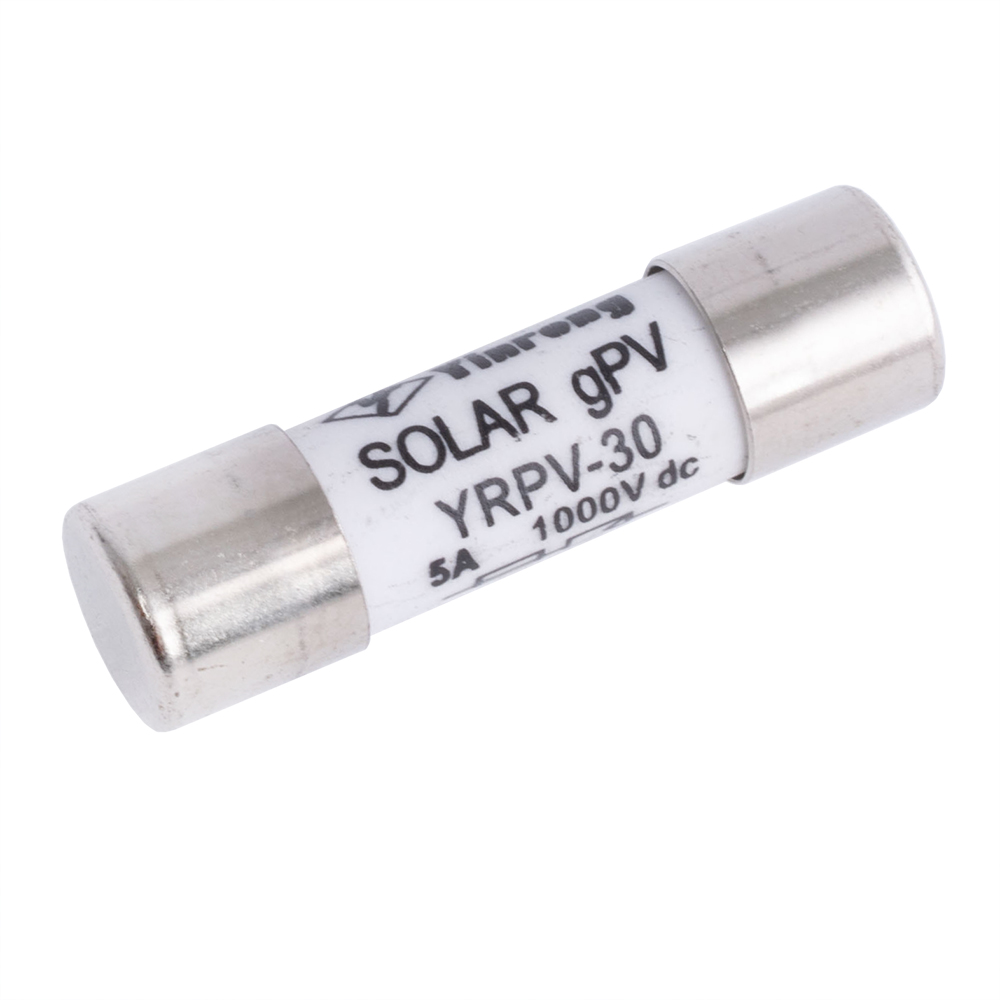 Запобіжник 10x38мм 5A 1000V (FUSE 10x38-5A) YRPV-30-5A