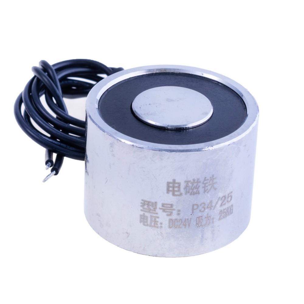 Електромагніт P34/25-24VDC 4W 25Kg Електромагніт P34/25-24VDC 4W 25Kg