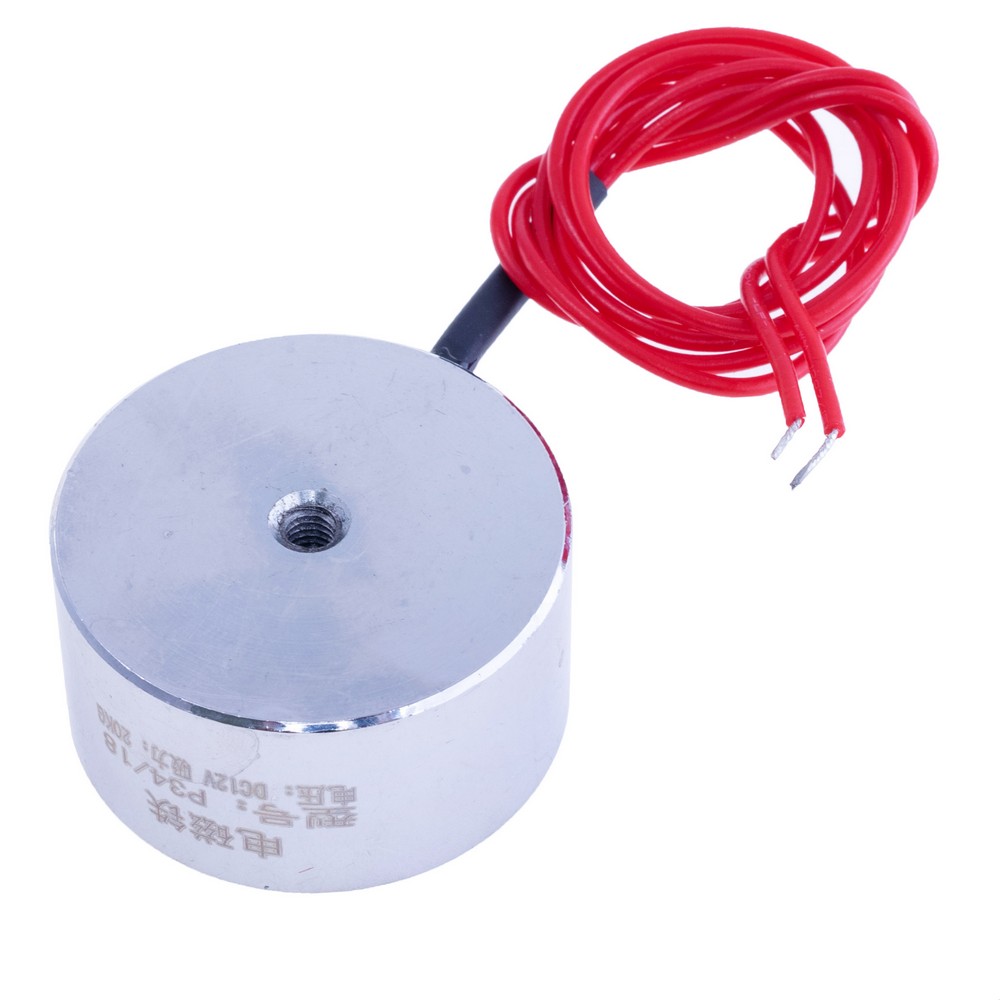 Електромагніт P34/18-12VDC 3W 20Kg
