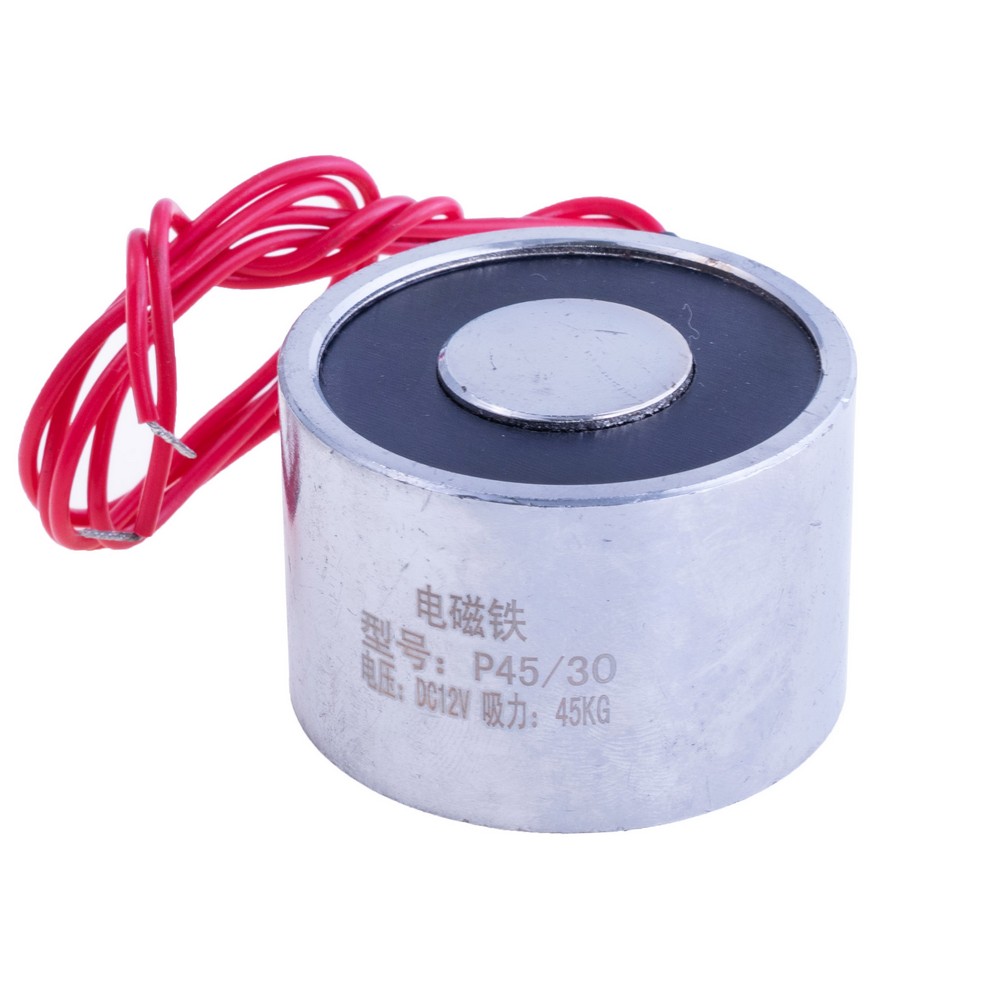 Електромагніт P45/30-12VDC 5,5W 45Kg Електромагніт P45/30-12VDC 5,5W 45Kg