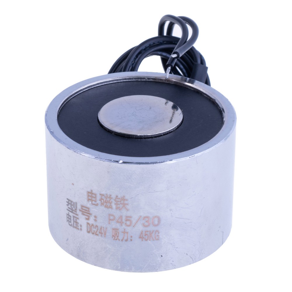 Електромагніт P45/30-24VDC 5W 45Kg Електромагніт P45/30-24VDC 5W 45Kg