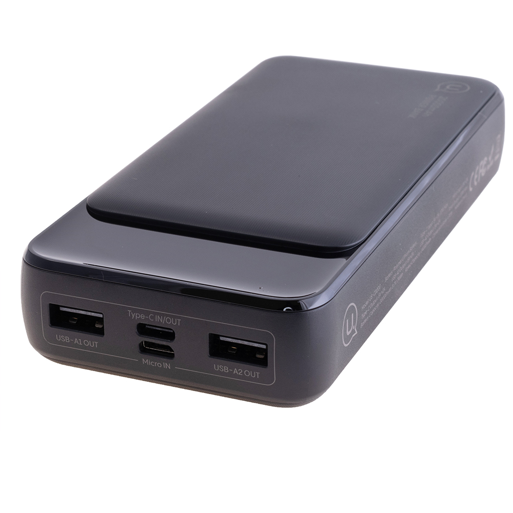 Power Bank 20000mAh (Rated Capacity: 14000mAh) US-CD200 чорний (USAMS)