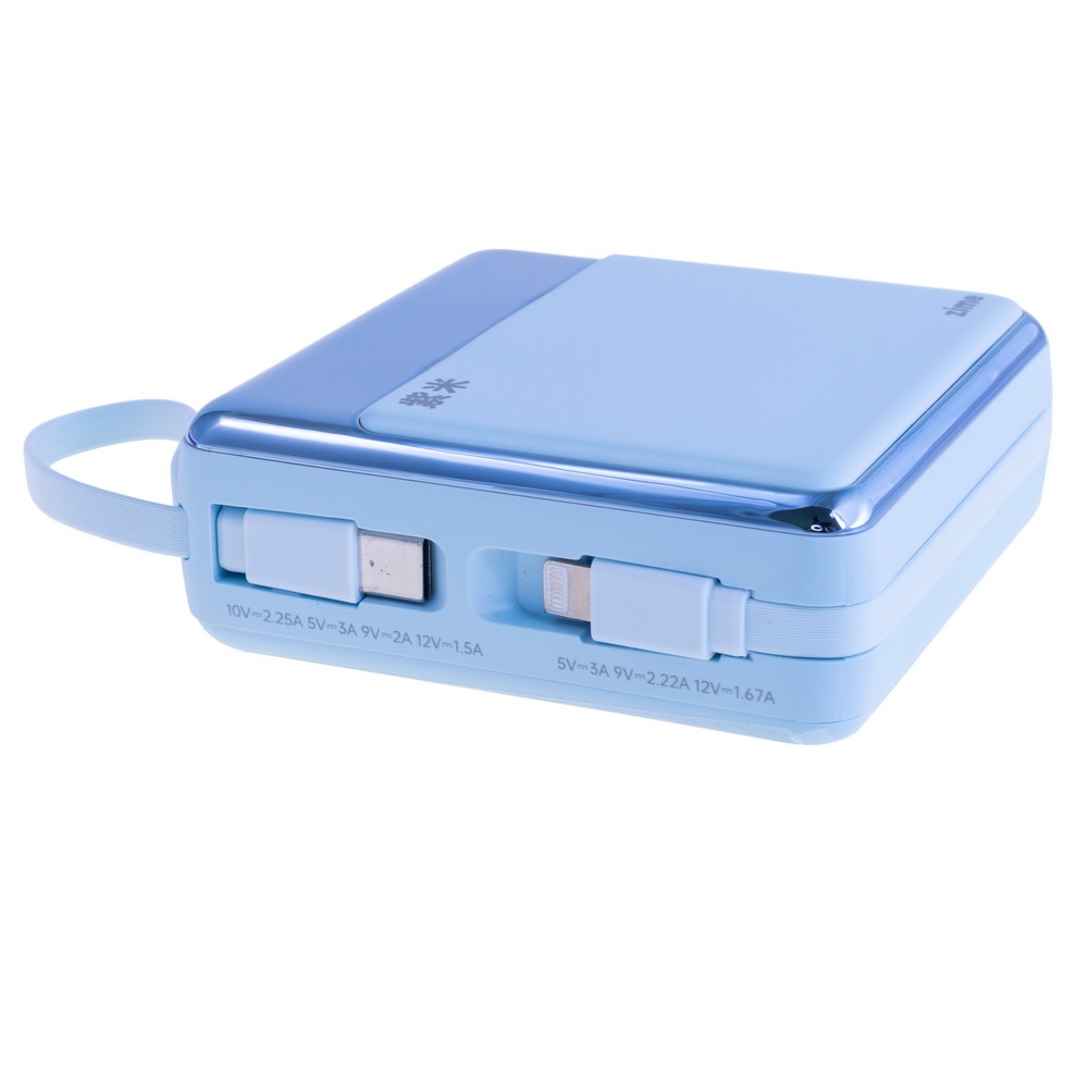 Power Bank 20000mAh 77Wh (11600mAh @ 5V/3A) 22.5W max Blue (E48 – zime)