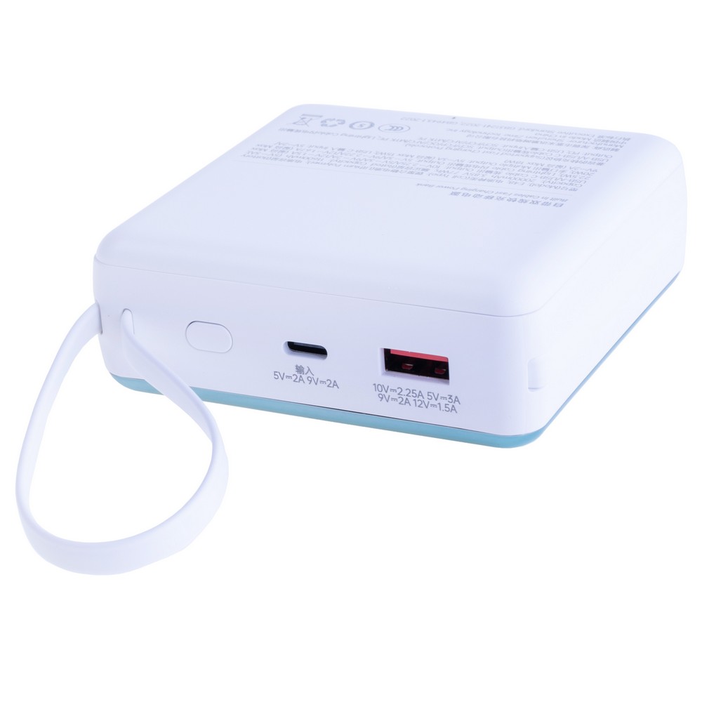 Power Bank 20000mAh 77Wh (11600mAh @ 5V/3A) 22.5W max White (E48 – zime)
