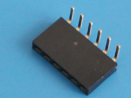 PBS-6R (гнезда на плату, 1х6, 2,54мм, угловые) PBS-6R (гнезда на плату, 1х6, 2,54мм, угловые)