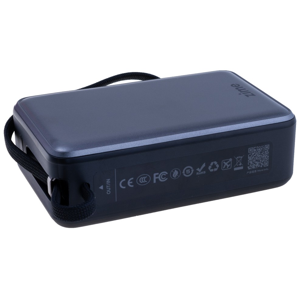 Power Bank Z3 20000mAh 77Wh, 11600mAh @ 5V/3A 65W max gray, zime