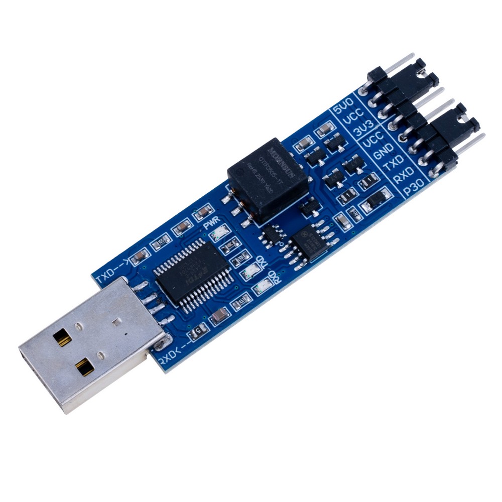 Перетворювач USB To TTL на базі FT232RL, ізольований модуль Перетворювач USB To TTL на базі FT232RL, ізольований модуль