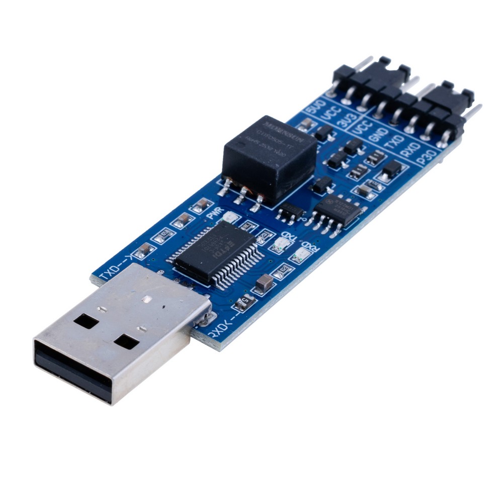 Перетворювач USB To TTL на базі FT232RL, ізольований модуль Перетворювач USB To TTL на базі FT232RL, ізольований модуль