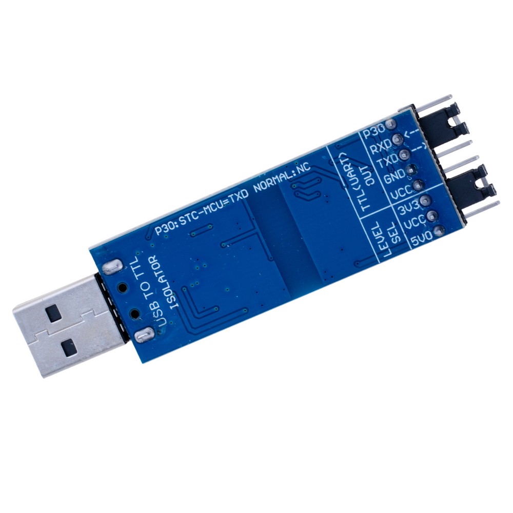 Перетворювач USB To TTL на базі FT232RL, ізольований модуль Перетворювач USB To TTL на базі FT232RL, ізольований модуль