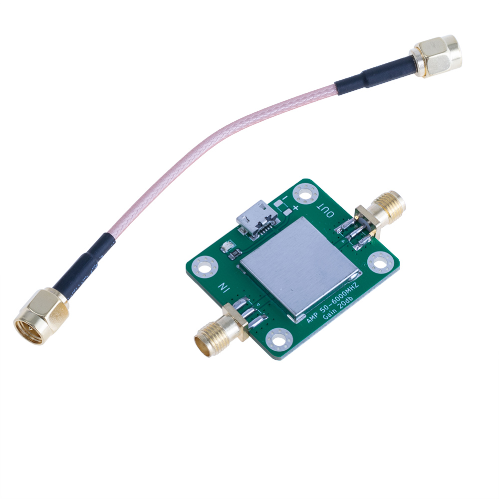 Підсилювач 20dB 50MHz-6GHz LNA