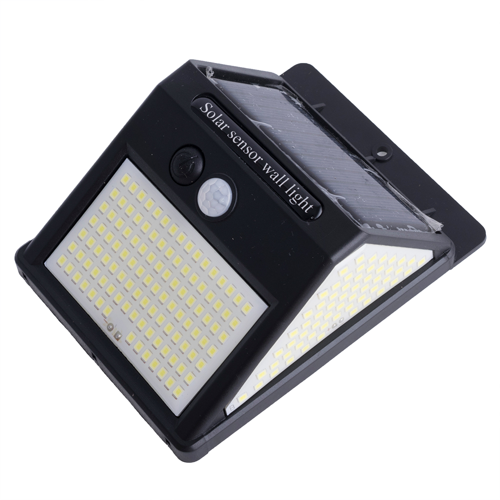 Настінний вуличний PIR ліхтар 180Leds на сонячній батареї Настінний вуличний PIR ліхтар 180Leds на сонячній батареї