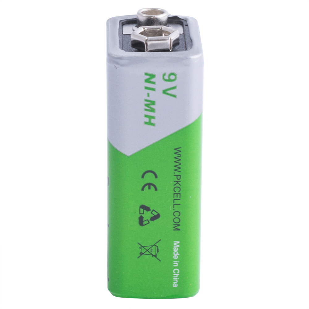 NiMH 250mAh, 8,4V, 6F22 ("крона") PKCELL, нікель-метал-гідридний акумулятор