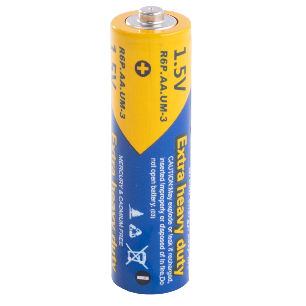 Батарейка AA сольова 1,5V 1шт. PKCELL Extra heavy duty battery R6P/UM3