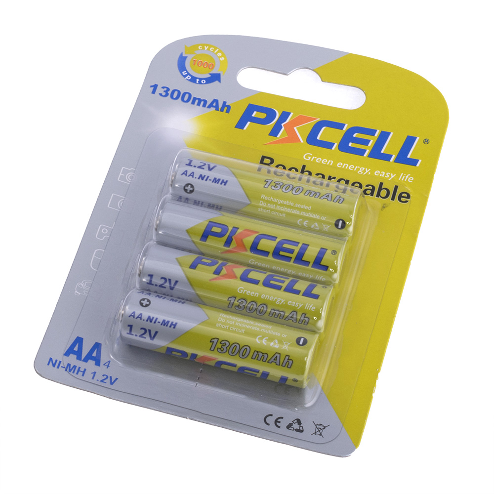 Акумулятор PKCELL AA (1.2V, 1300mAh) NiMH