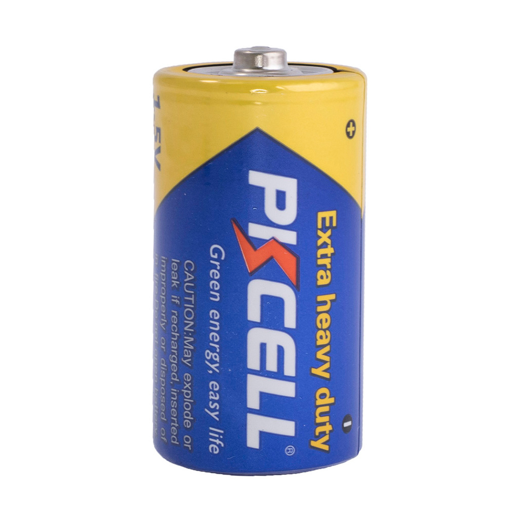 Батарейка C сольова 1,5V 1шт. PKCELL Extra heavy duty battery R14P