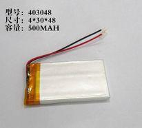 LiPo 500 mAh, 3,7V, 4,0x30x48мм Huayou акумулятор літій-полімерний PL403048