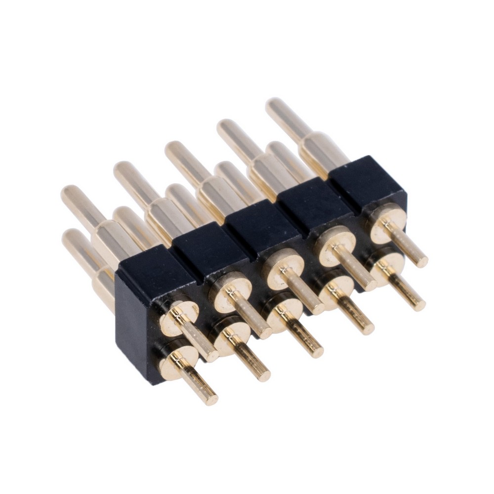 Контакт "POGO" пружинний, DIP PG1.8-11.5-3.0-W0.6-2.5-10P-2.54PH-2.5H-2R