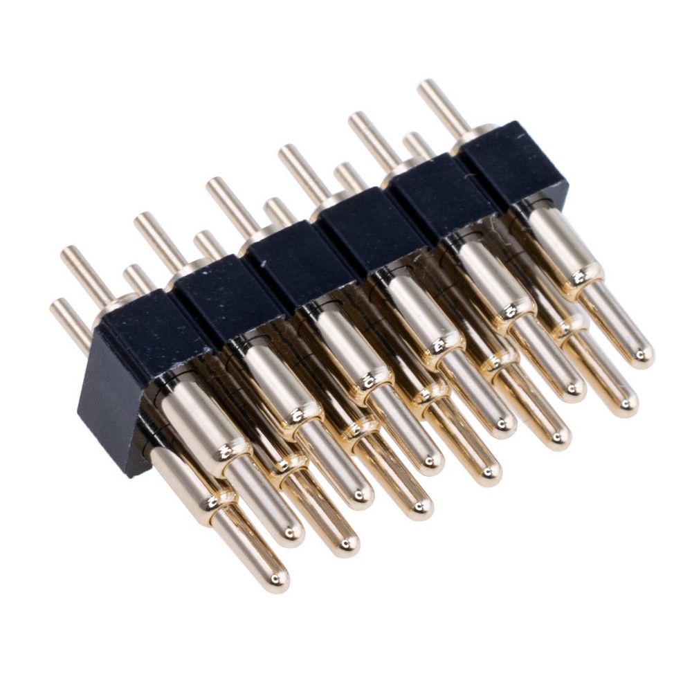 Контакт "POGO" пружинний, DIP PG1.8-11.5-3.0-W0.6-2.5-12P-2.54PH-2.5H-2R