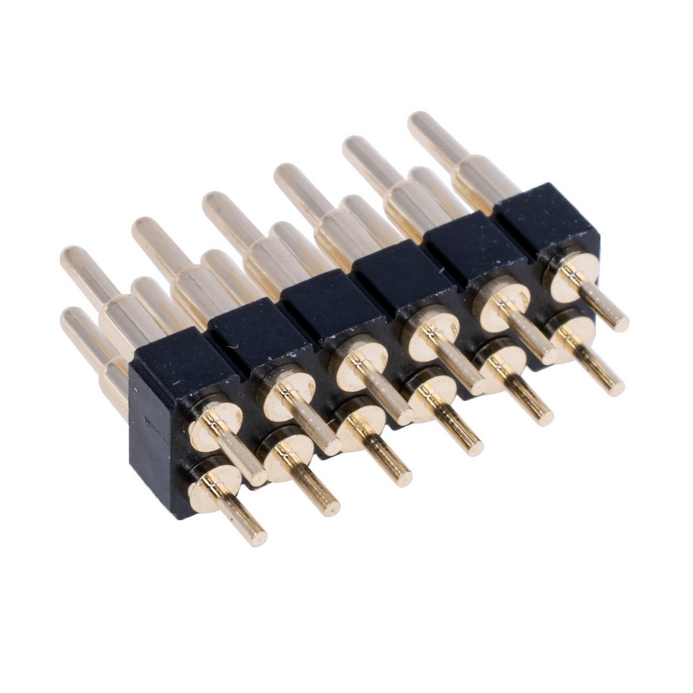 Контакт "POGO" пружинний, DIP PG1.8-11.5-3.0-W0.6-2.5-12P-2.54PH-2.5H-2R