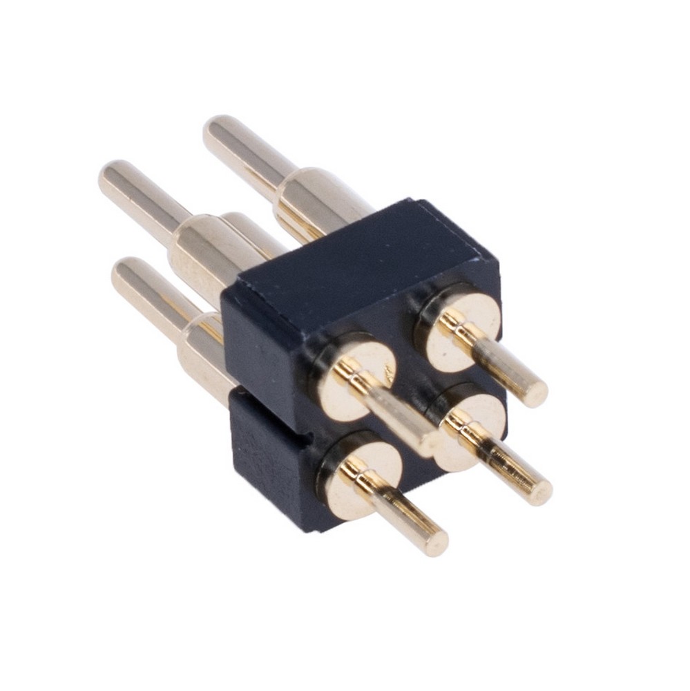 Контакт "POGO" пружинний, DIP PG1.8-11.5-3.0-W0.6-2.5-4P-2.54PH-2.5H-2R