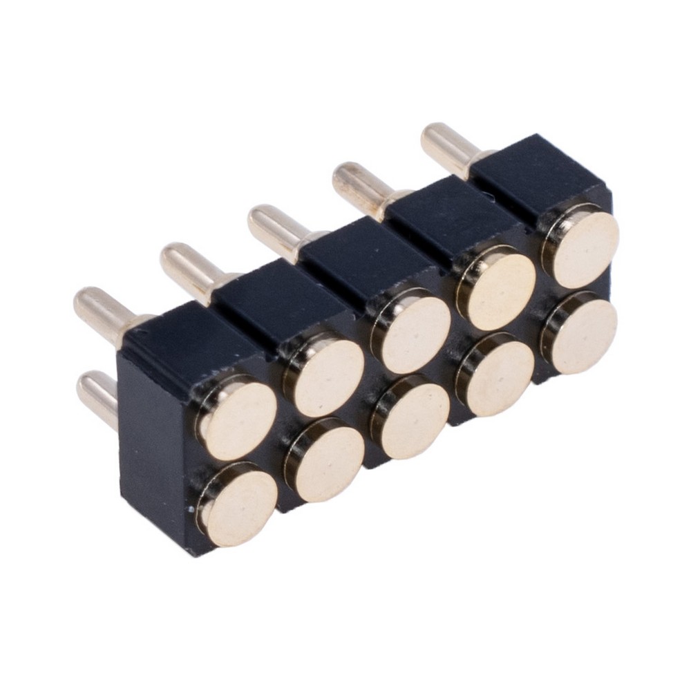 Контакт "POGO" пружинний, SMT PG2.0-6.0-2.0-10P-2.54PH-2.5H-2R