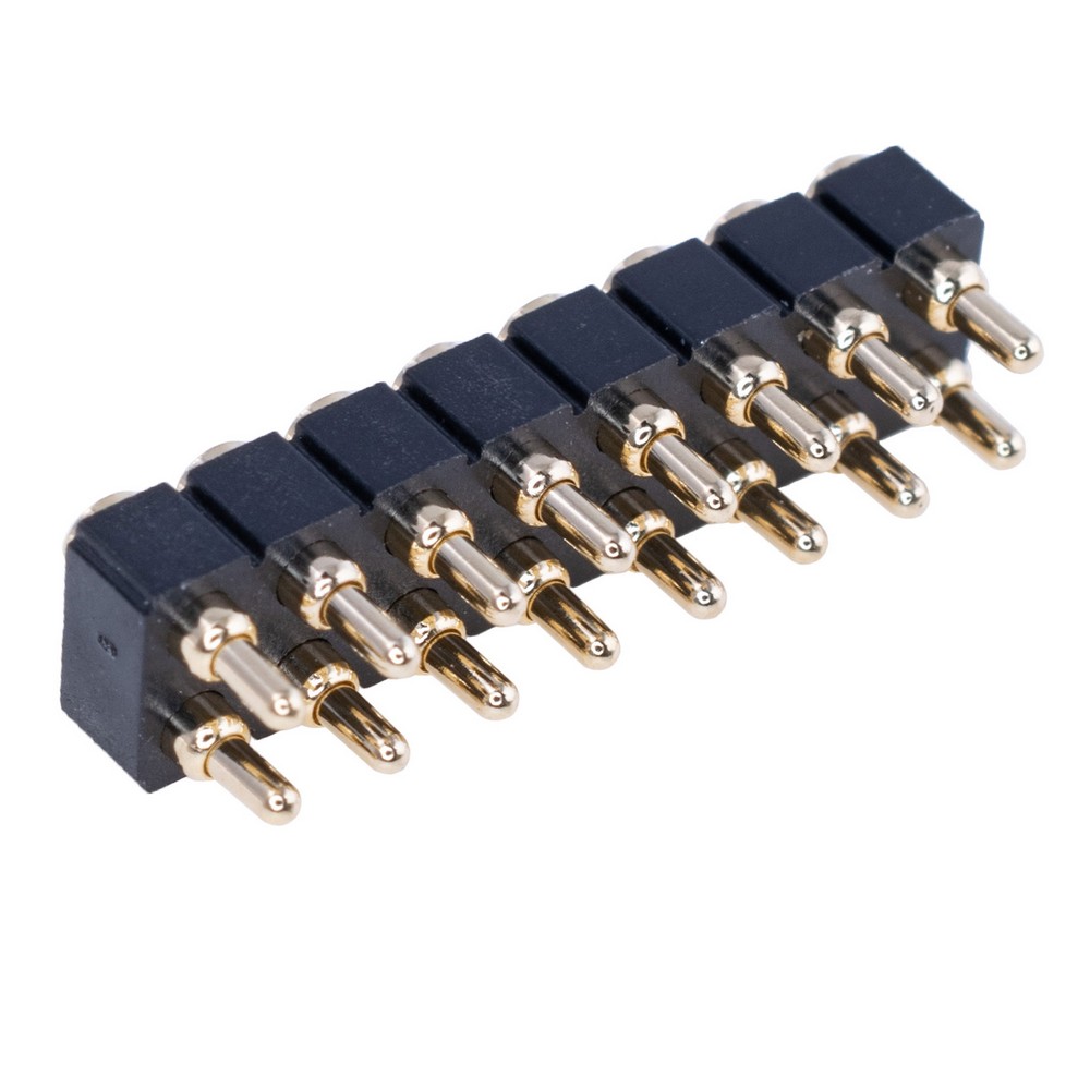 Контакт "POGO" пружинний, SMT PG2.0-6.0-2.0-16P-2.54PH-2.5H-2R