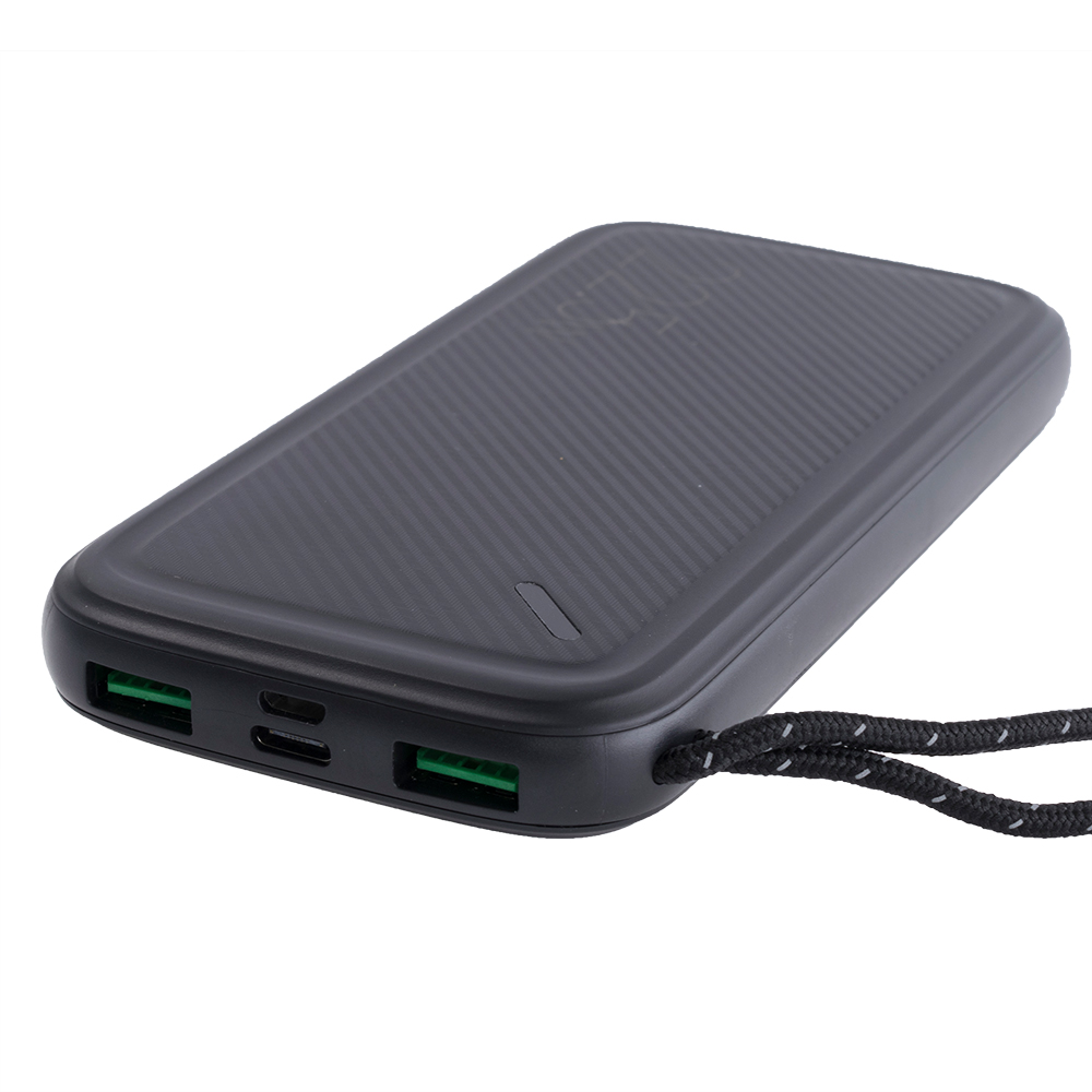 Power Bank 10000mAh 37Wh (Rated Capacity: 6000mAh) US-CD151 PB56 PD3.0 +QC3.0 чорний (USAMS)