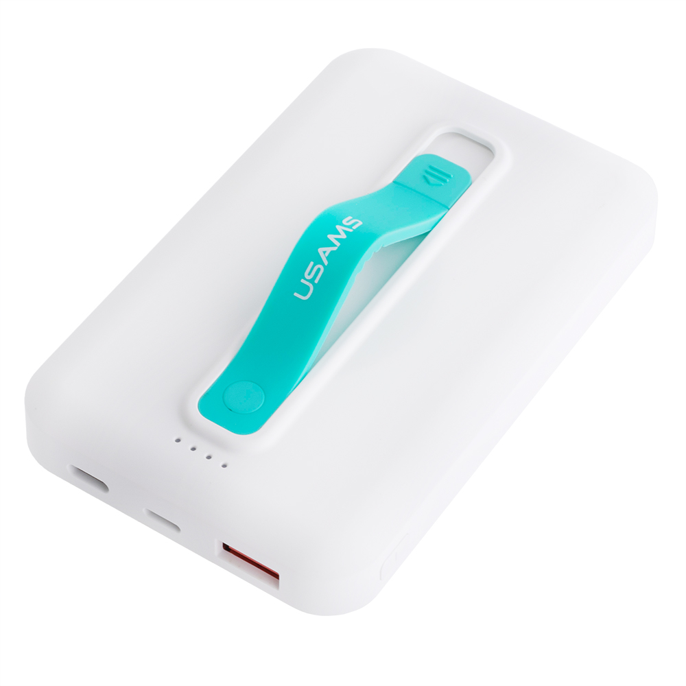 Power Bank 10000mAh 37Wh (Rated Capacity: 6000mAh) US-CD173 PB64 QC3.0+PD 20W білий (USAMS)