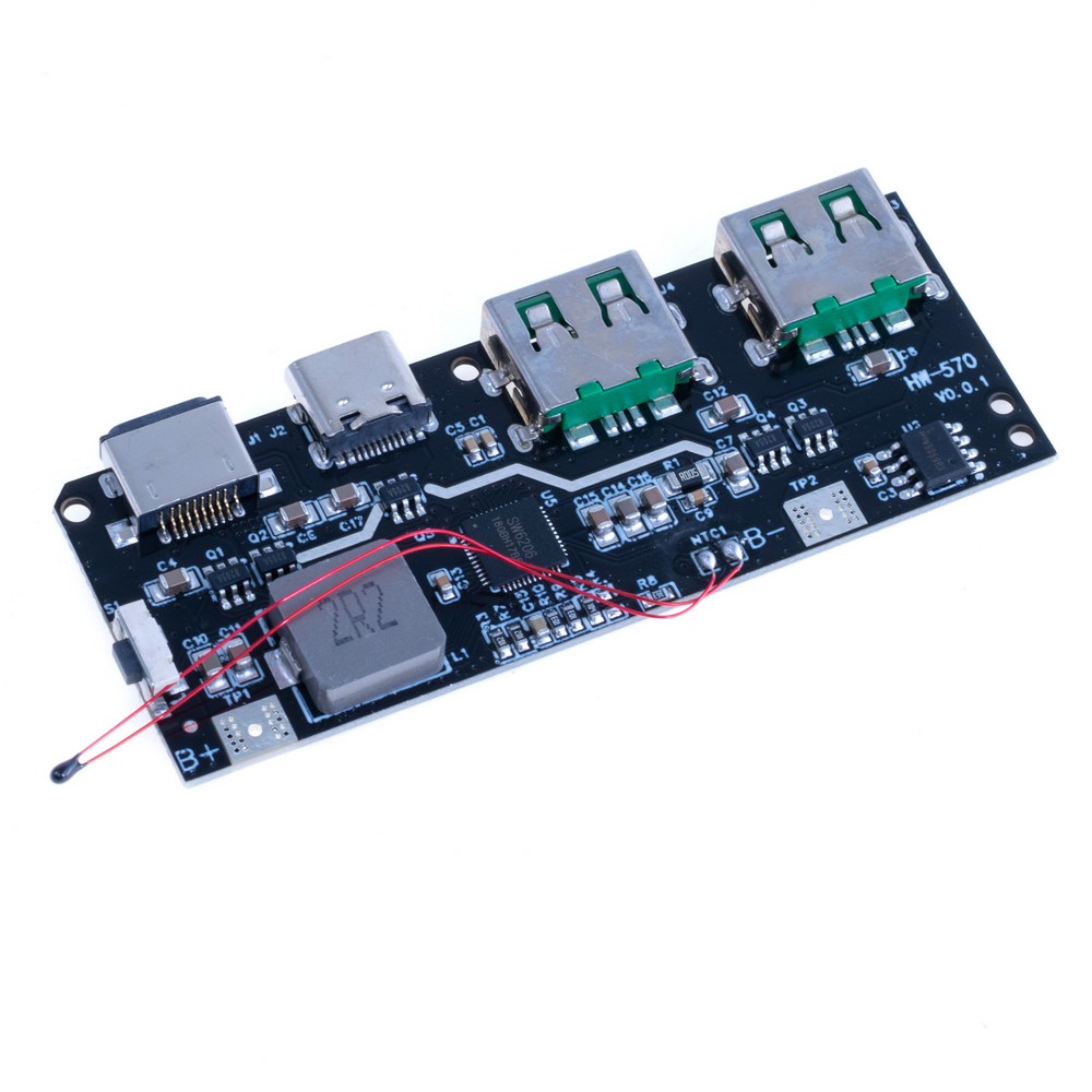 Модуль зарядки акумуляторів для PowerBank QC4.0 PD3.0